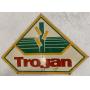Trojan masonite sign, 2 sided