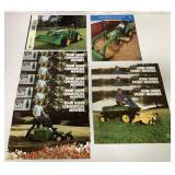 10 John Deere Brochures-Implements & others