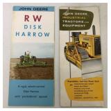 lot of 2 John Deere Brochures-RW Disk Harrow