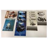 10 White Brochures- Tractors, Mowers, others