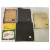 5 John Deere pcs-Binders, Manuals, Parts