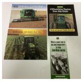 4 John Deere Tractor/Combine Brochures