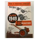 1949 Red E Tractor Catalog