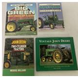 4 John Deere Books-2 Cylinder, Vintage, GP