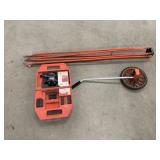 David White Surveyors Transit/Tripod/Wheel