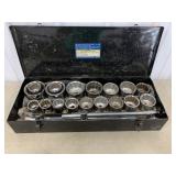 3/4" China Larger Socket Set w/ Extensions