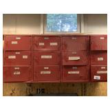 Contents of Cabinets - Stain