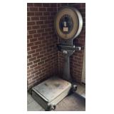 Ant. Toledo Round Face Platform Scales