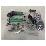 lot of 3 Metabo Grinder/Hitachi Hand Shear/others