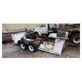 2008 Delta 2 Axle Trailer , no title