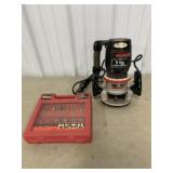 Craftsman 1 1/2 HP Plunge Router/Accessories