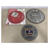 3 Fine Finish Blades 10", 12", 14"