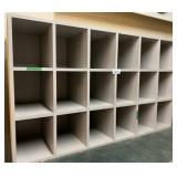 cubical shelving