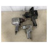 3 Air Impact Guns-Various Sizes