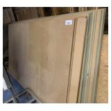 20 + pcs 4 x 8 sheets of fiberboard