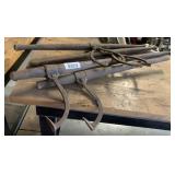 2 log rollers and 2 log carriers