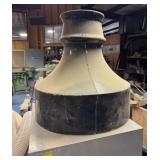 Fibreglass Pole Base has cracks and chips