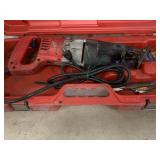 Milwaukee Heavy Duty Sawzall w/ Case/Blades