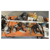 Lg Lot of Power Tools and Accessories