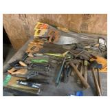 Lg lot of Hand Tools - Saws & Hammers
