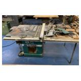 Powermatic Table Saw with accessories
