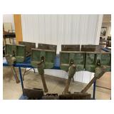 lot of 4 Woodworking Bench Vises B/G 500-V