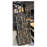 20+ Pipe & Bar Clamps w/Rack 2