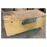 Delta job box with neon pieces inside