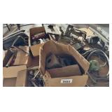 large lot of power tools, cords & hardware- as is