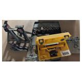 lot w/ transit, jack stands, sockets + more