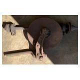 lot of 2 Plow Couler & Saw Mandrle