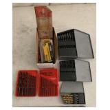 lot of Drill Bits & Cases
