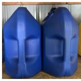 lot of (2) 5 Gallon Plastic Kerosene Cans