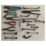 10+ Wrenches/Pliers/Channel Locks - others