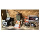 lot of Electric Motors/Car Parts/Bungee Cords