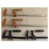 lot of 4 Bar Clamps- Jorgenson & others