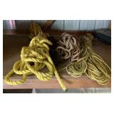 lot of Rope/Various Materials