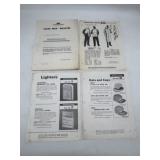 Minneapolis Moline Advertsing Sheets