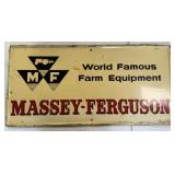 Massey Ferguson Painted Tin Sign