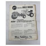 Minneapolis Moline L&G Sweepers Brochure