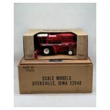 White 9700 Combine on Plaque