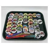 40+ Post 2000 Toy Farmer Buttons
