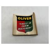 Stack of Oliver Shield Decals