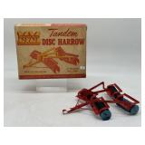 1/16 Minneapolis Moline Disc Harrow in Box - Slik