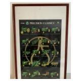 Ertl Precision Series John Deere Framed Poster