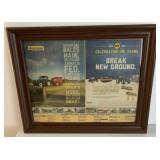 Framed New Holland 120 Years Advertisement
