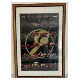 Ertl Precision Series Case IH Framed Poster