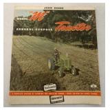 John Deere Model M Tractor Brochure