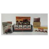 5 pcs- Ertl IH, Case 1/64 Scale Tractors