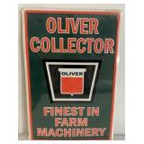 Contemporary Oliver Collector Sign